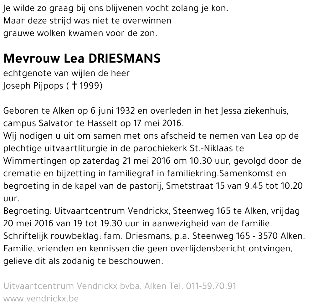 Lea Driesmans