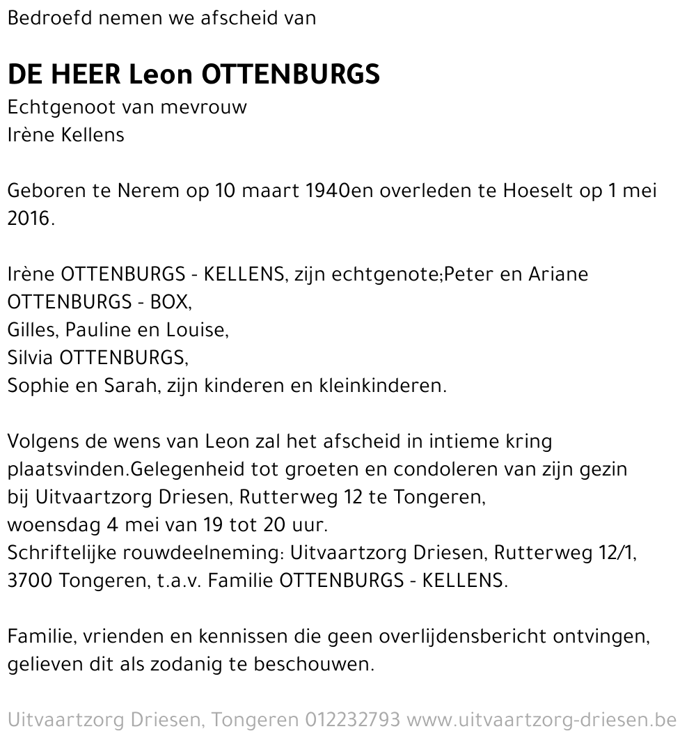 Leon OTTENBURGS