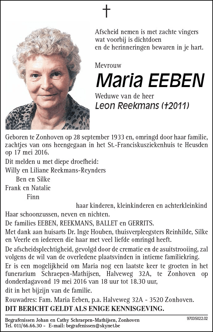 Maria Eeben