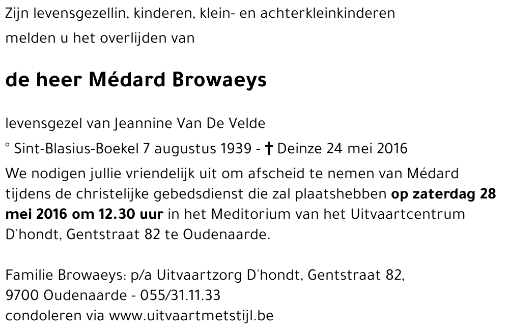 Médard Browaeys
