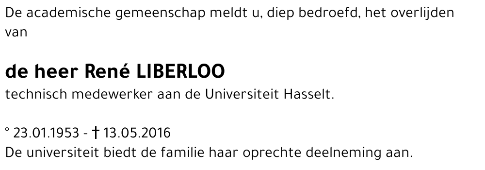 René Liberloo