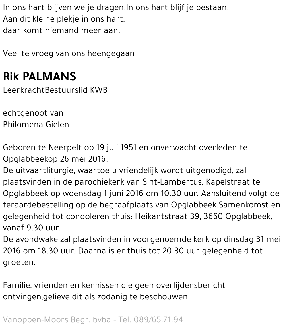 Rik Palmans