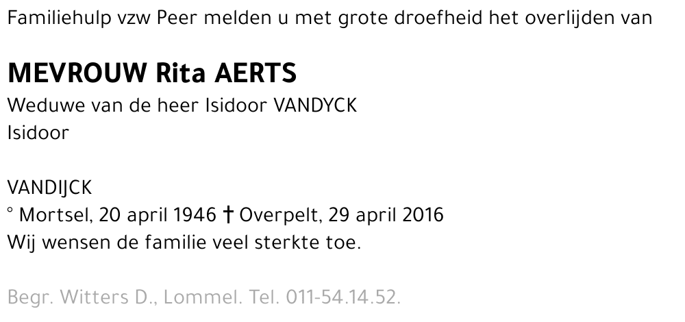 Rita Aerts