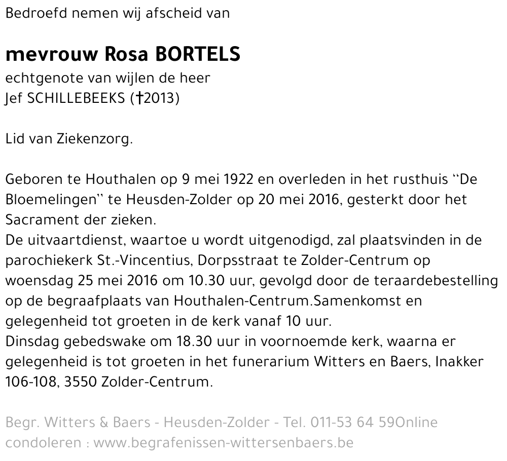 Rosa Bortels