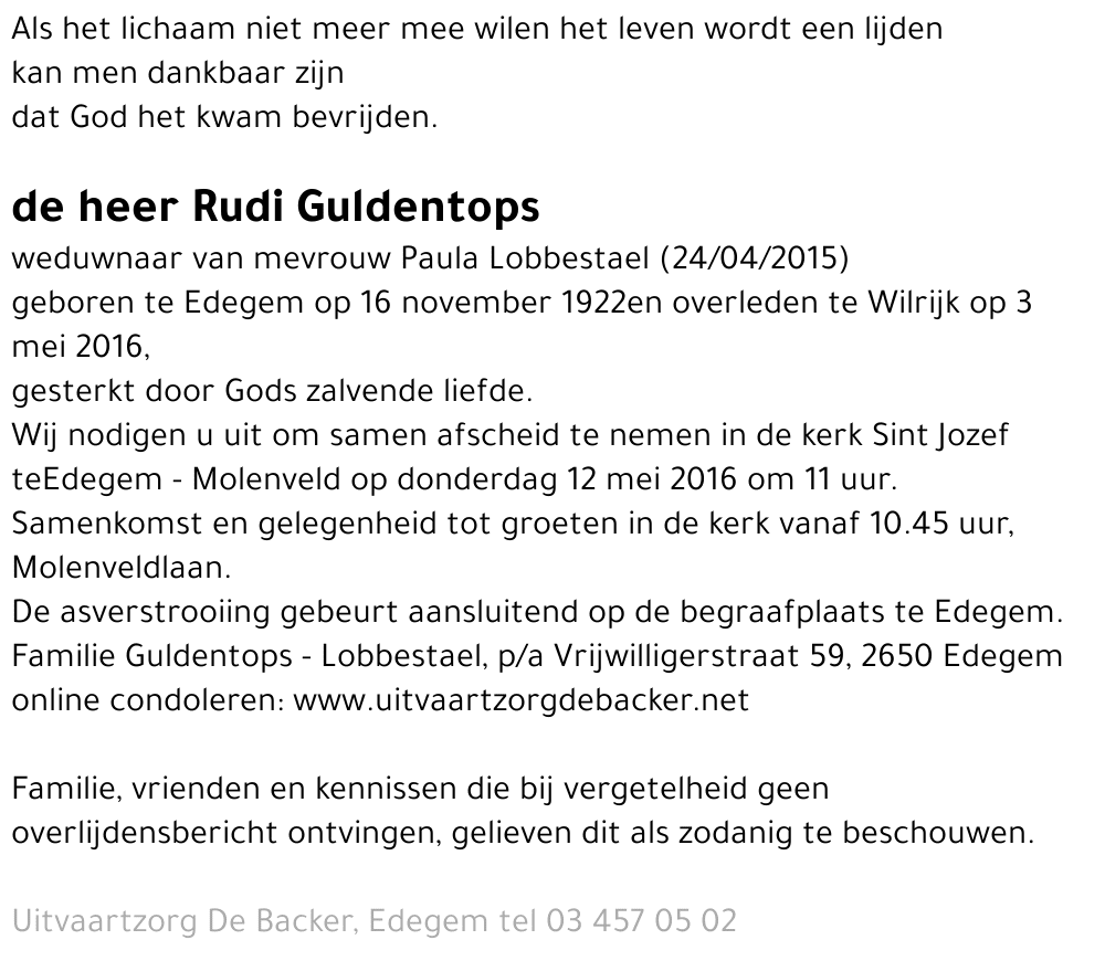Rudi Guldentops