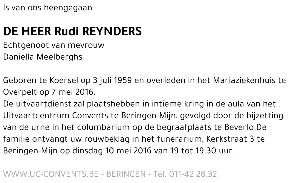 Rudi Reynders