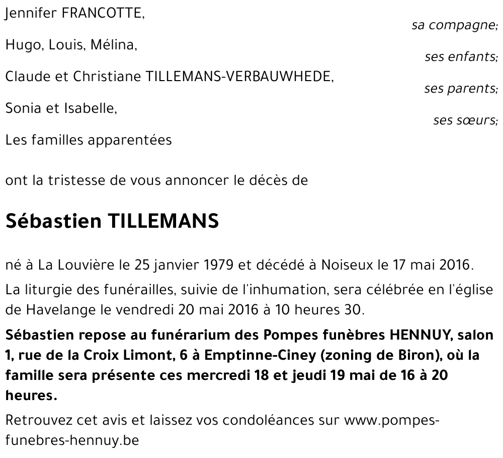Sébastien TILLEMANS
