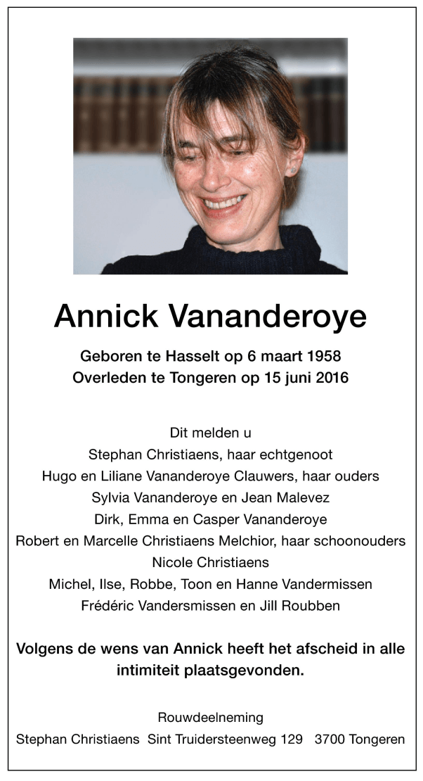 Annick Vananderoye
