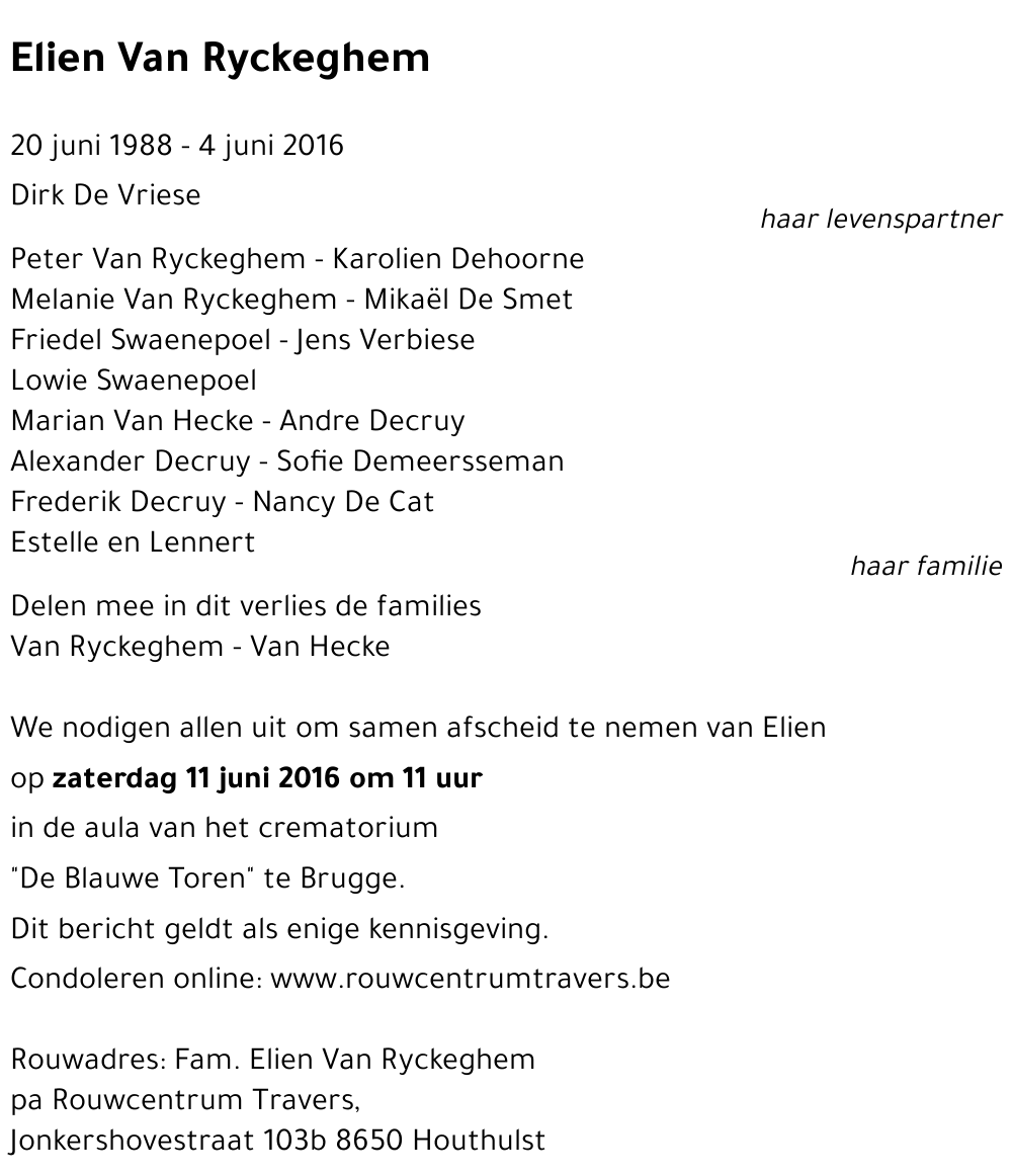 Elien Van Ryckeghem