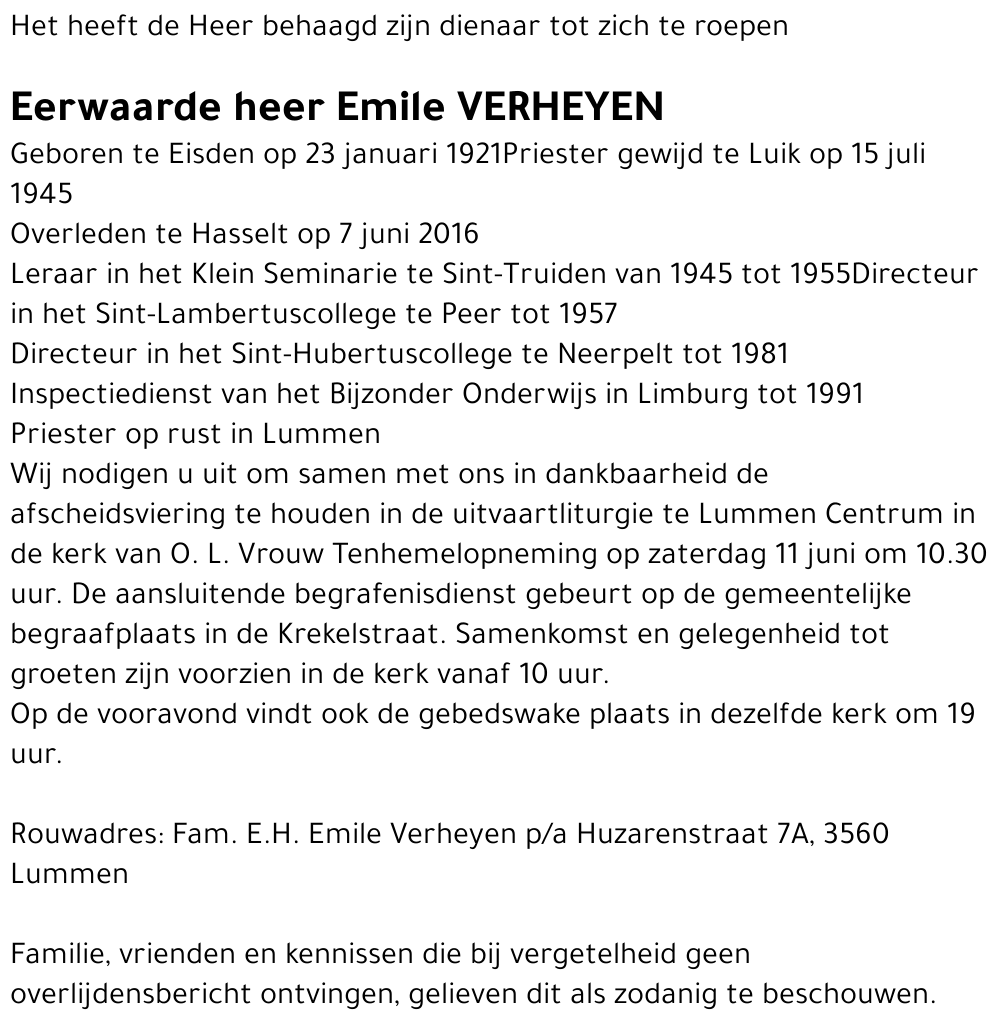 Emile Verheyen