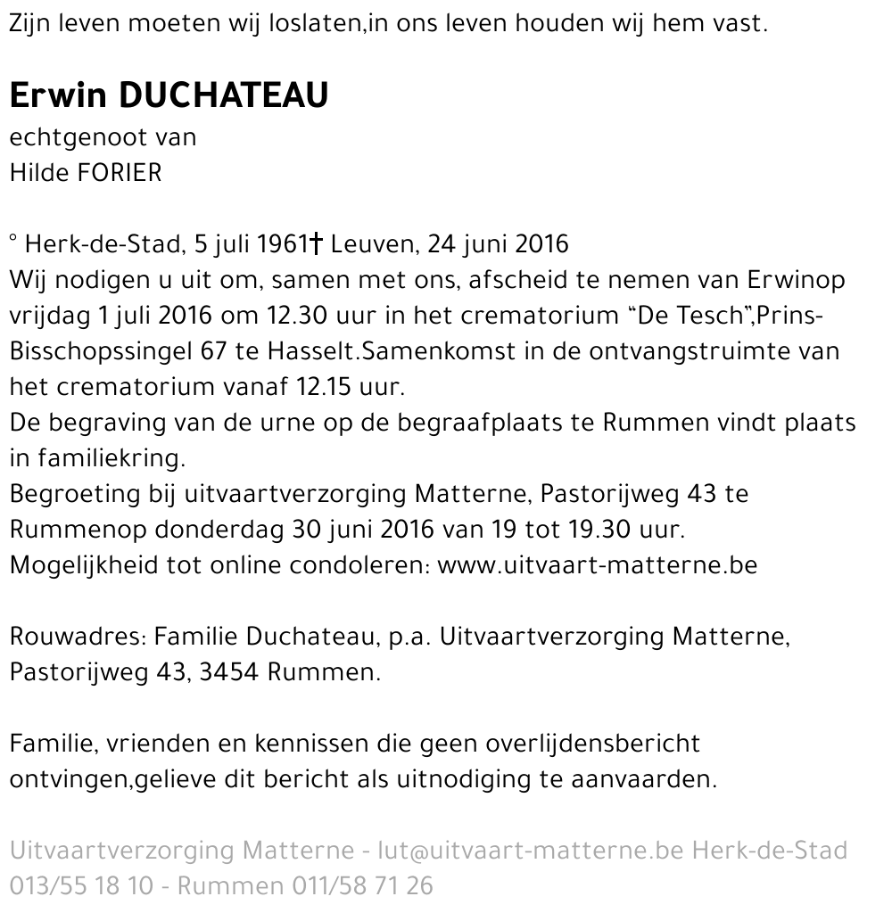 Erwin Duchateau
