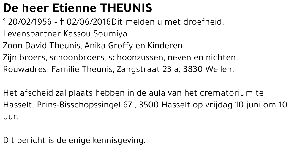 Etienne Theunis