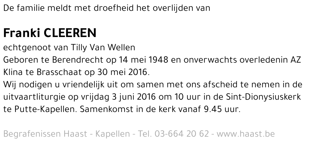 Franki Cleeren