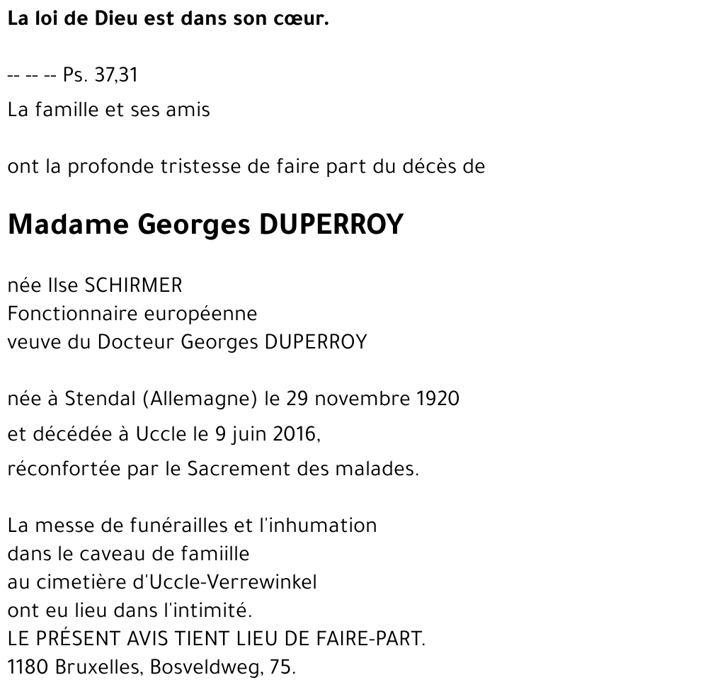 Georges DUPERROY