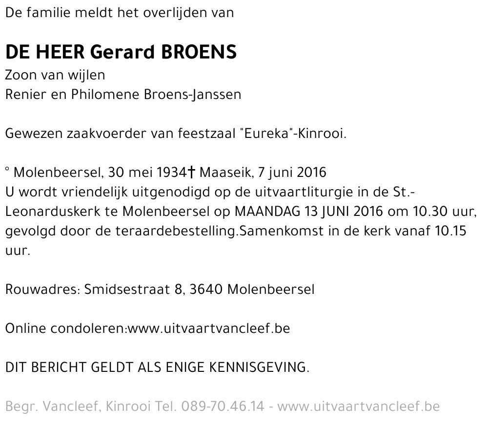 Gerard Broens