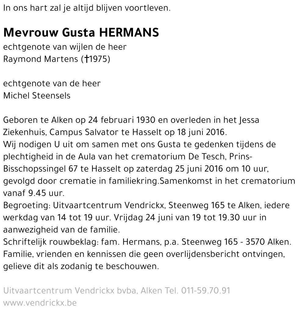 Gusta Hermans