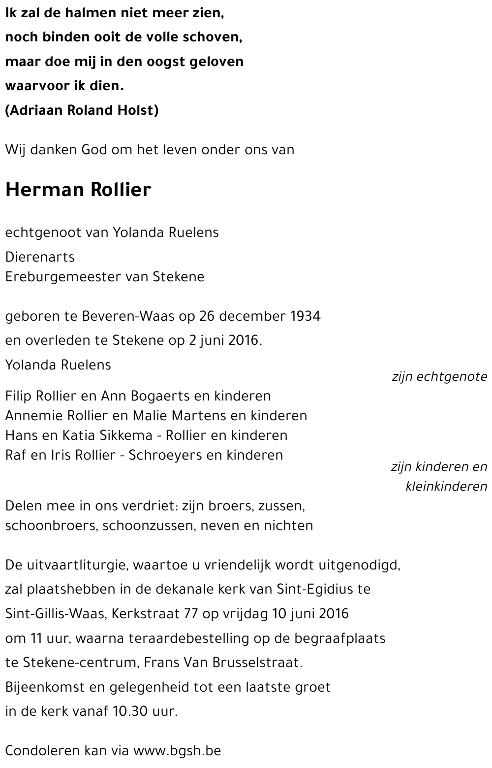 HERMAN ROLLIER