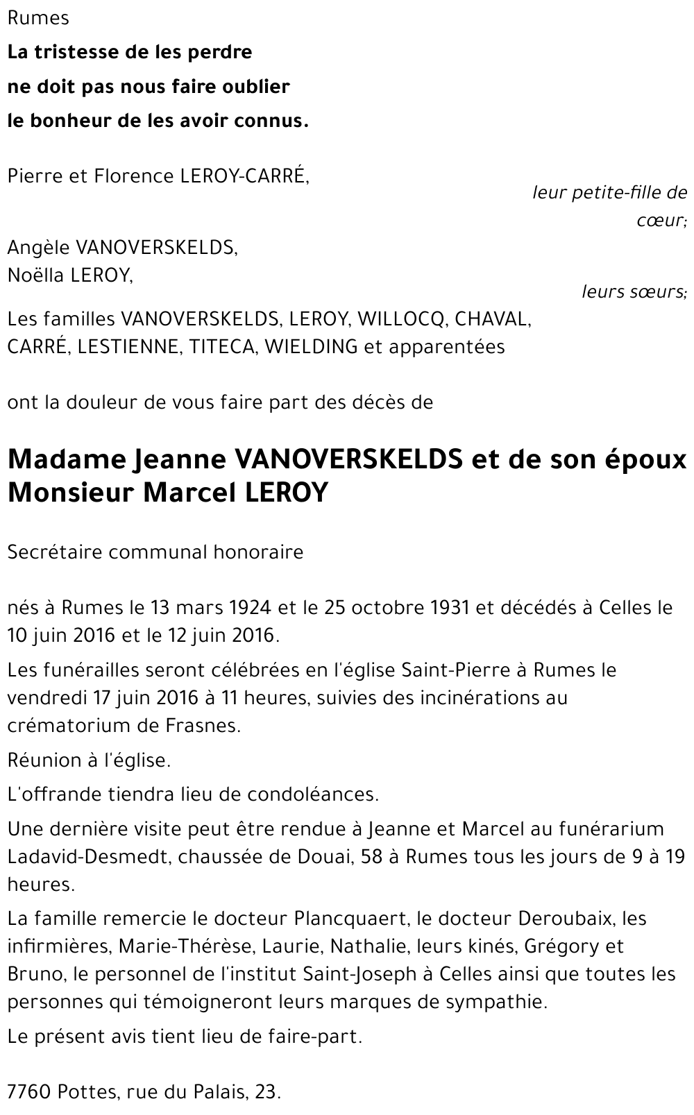 Jeanne VANOVERSKELDS