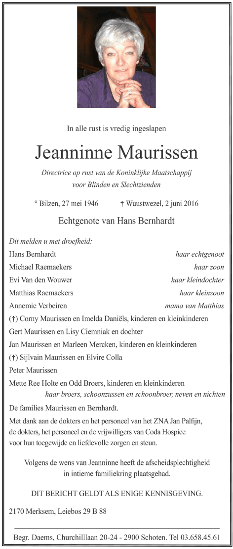Jeannine Maurissen