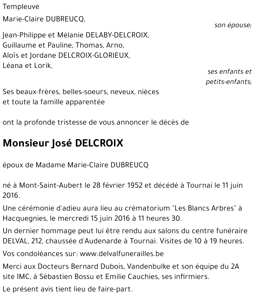 José DELCROIX
