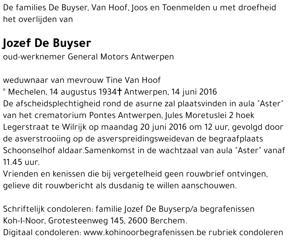 Jozef De Buyser