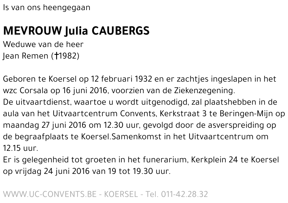 Julia Caubergs