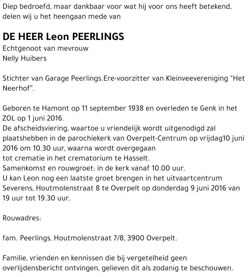 Leon Peerling