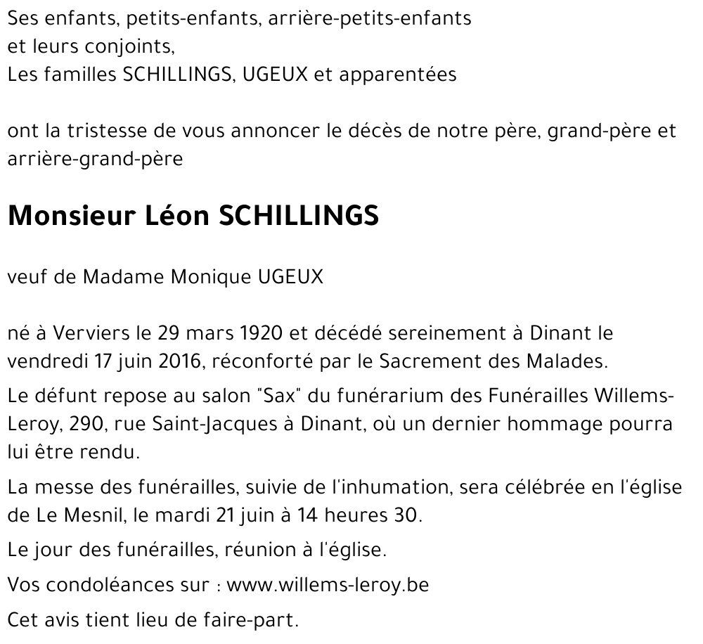 Léon SCHILLINGS