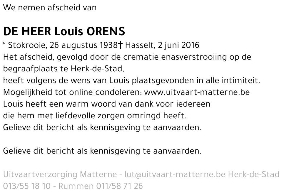 Louis Orens