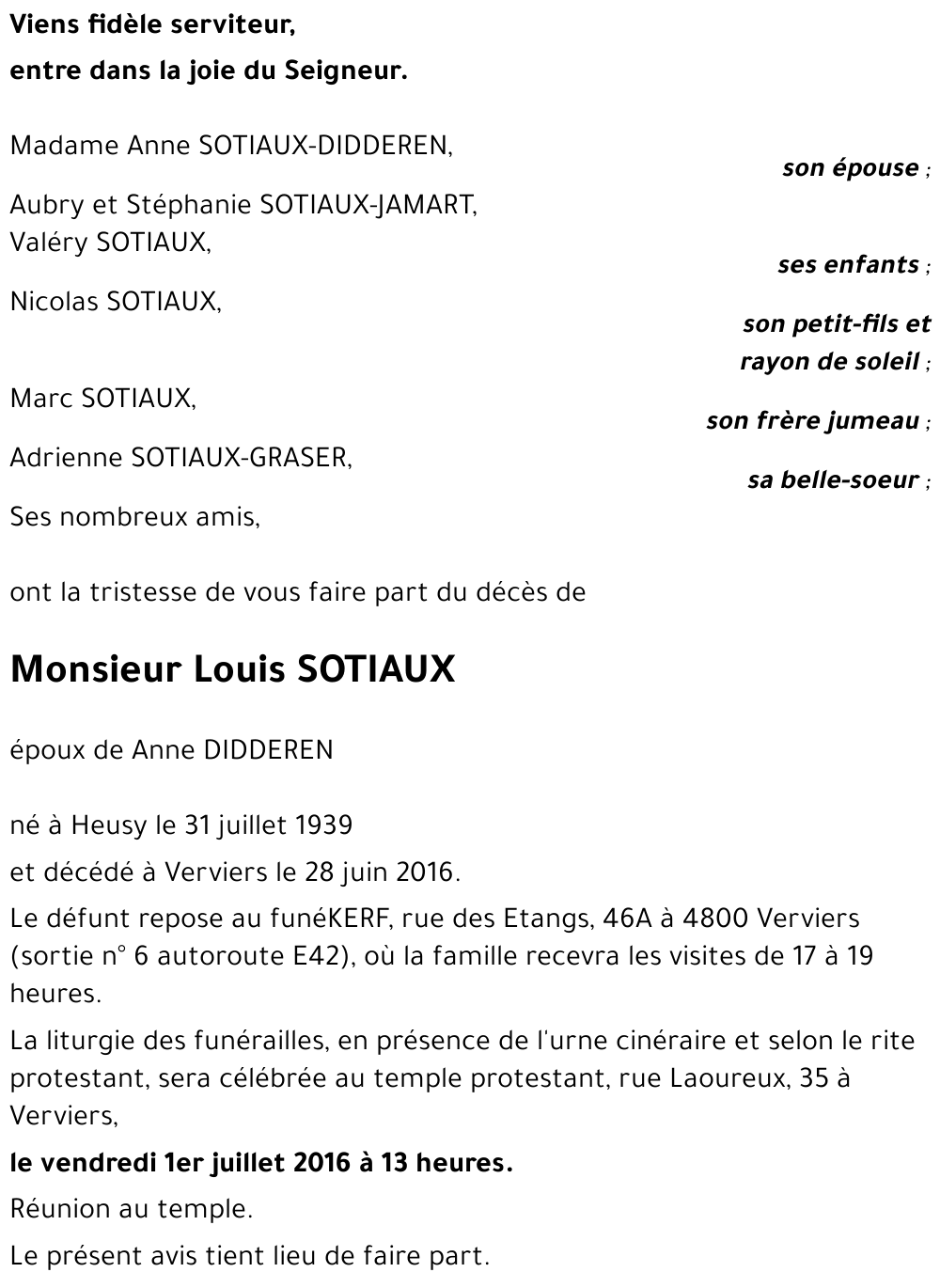 Louis SOTIAUX