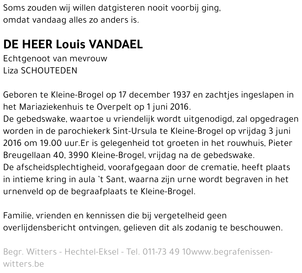 Louis Vandael