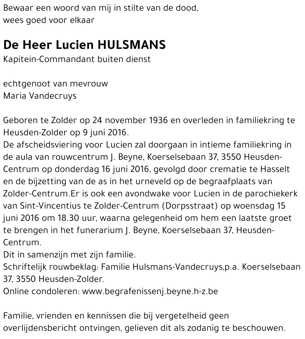 Lucien Hulsmans