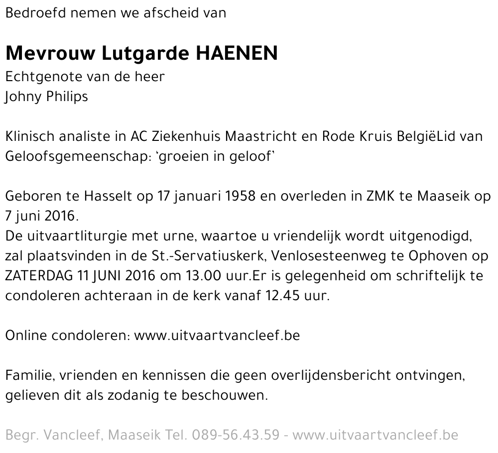 Lutgarde Haenen