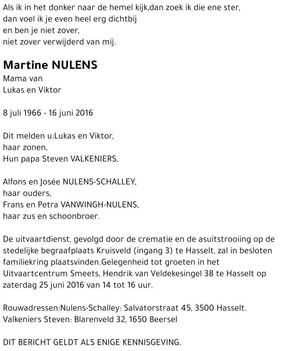 Martine Nulens