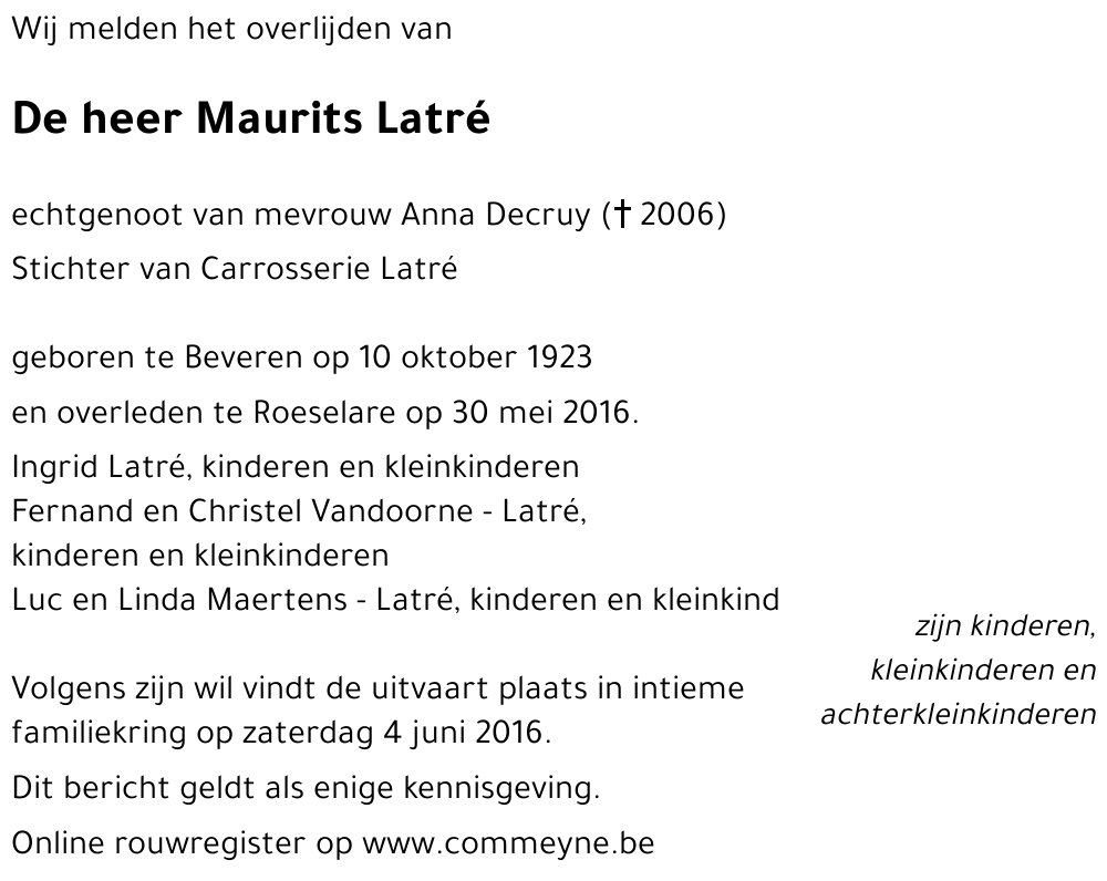 Maurits Latré
