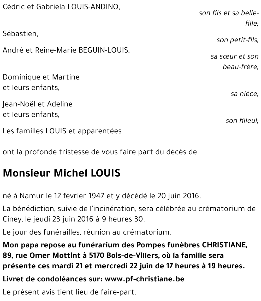 Michel LOUIS