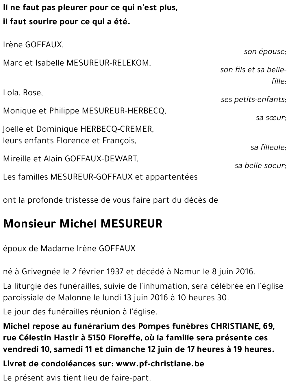 Michel MESUREUR