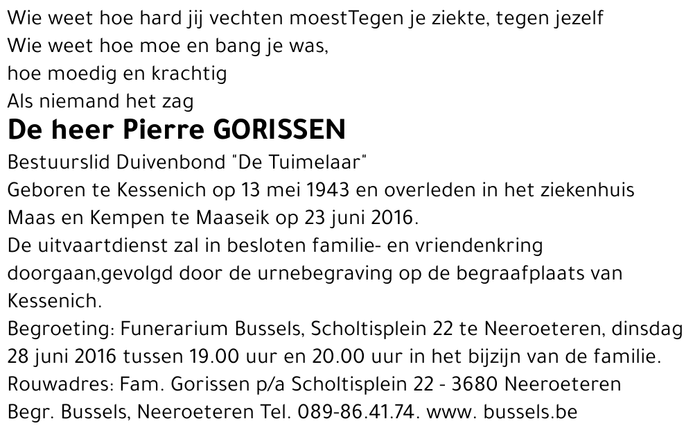 Pierre Gorissen