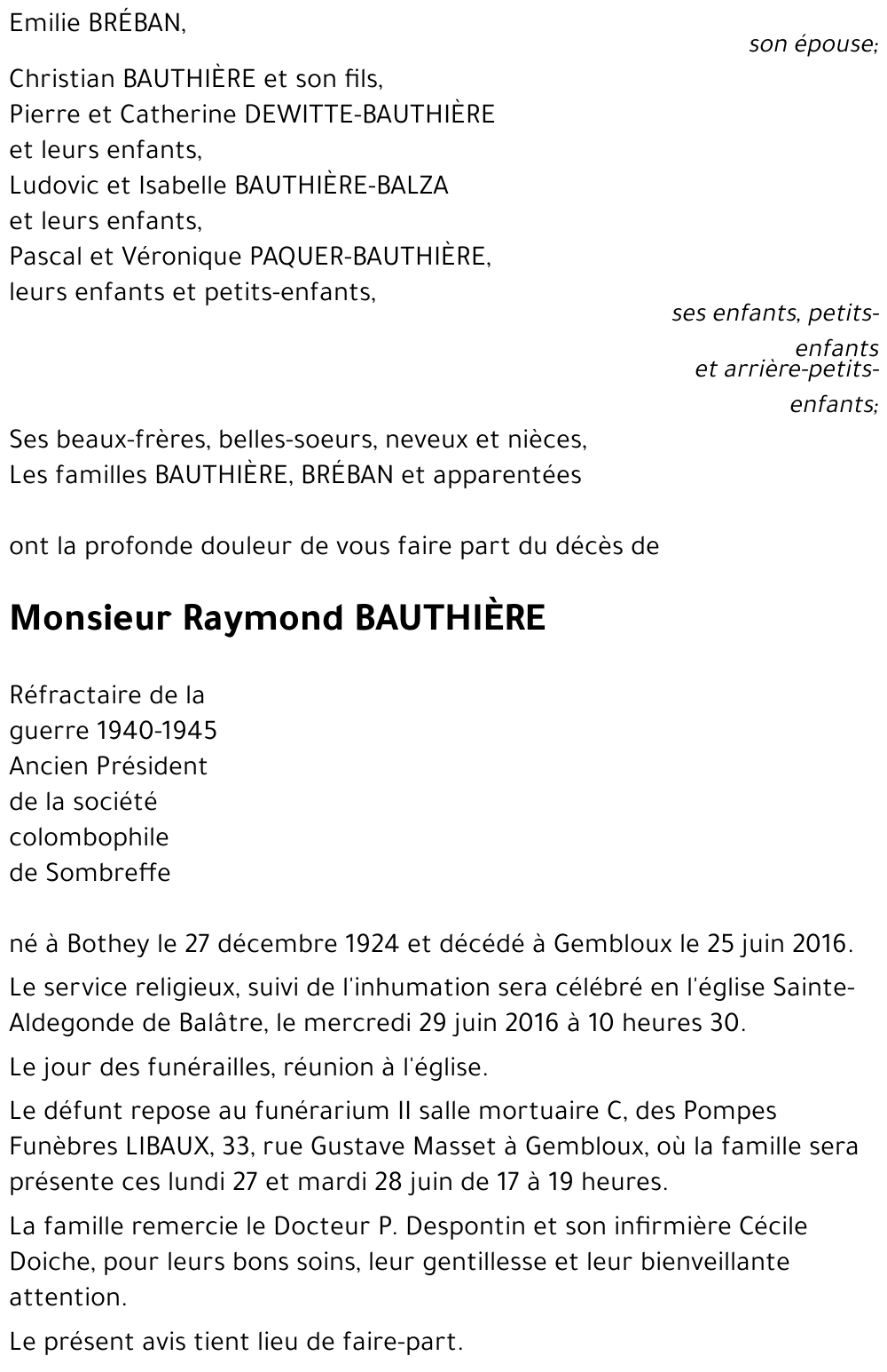 Raymond Bauthière
