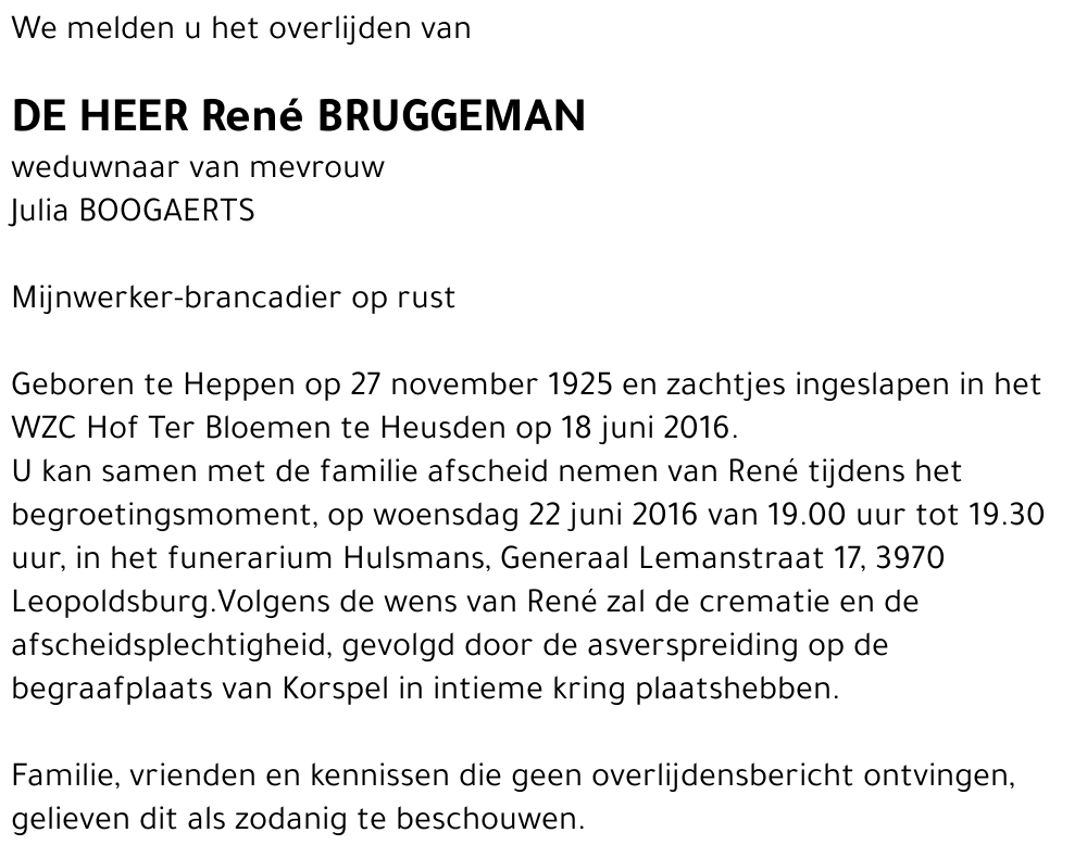 René Bruggeman