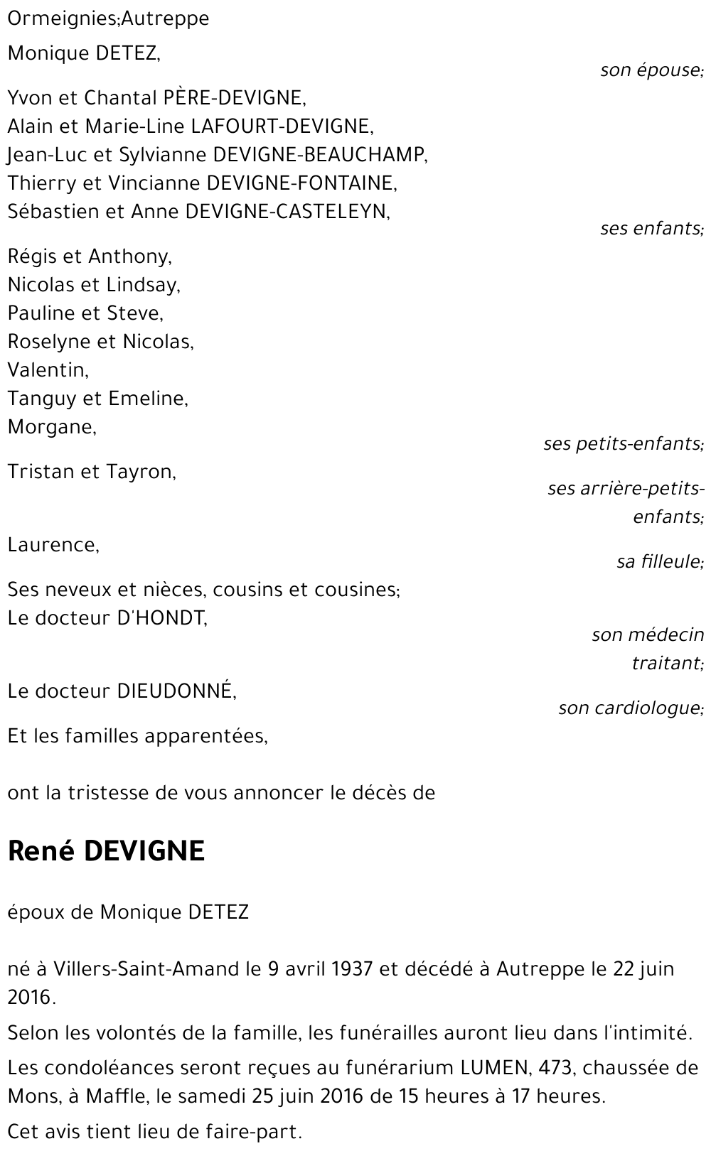 René DEVIGNE