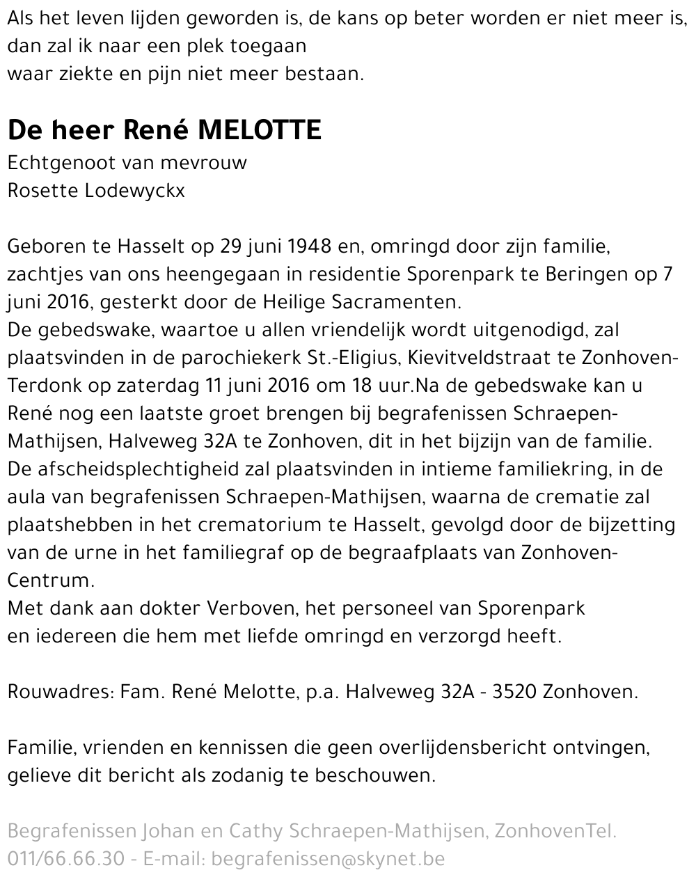 René Melotte