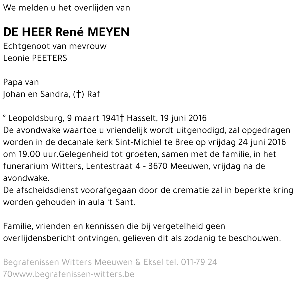 René Meyen