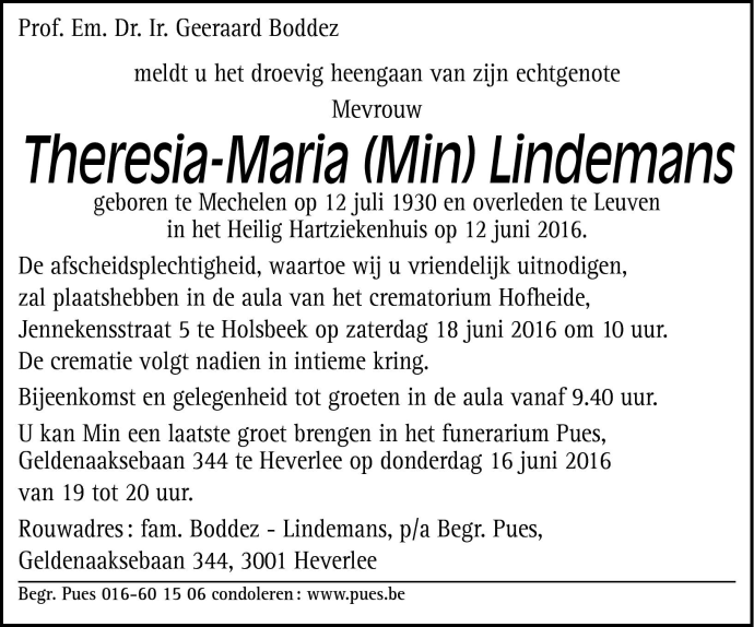 Theresia-Maria Lindemans