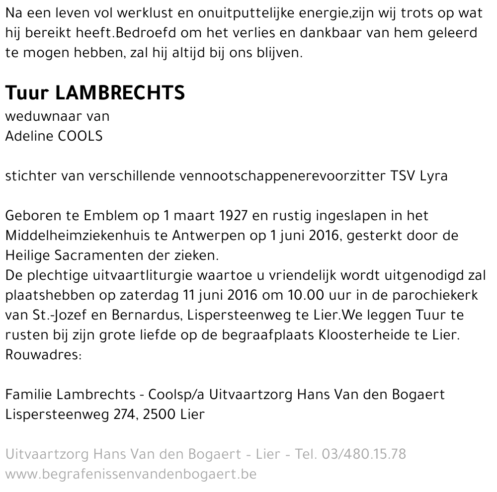 Tuur Lambrechts