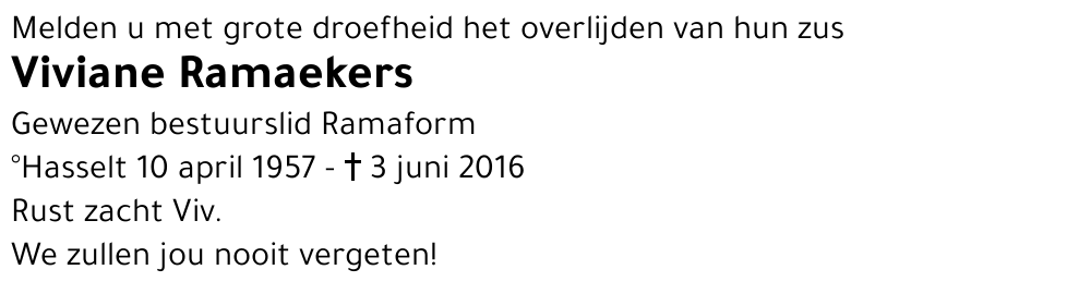 Viviane Ramaekers