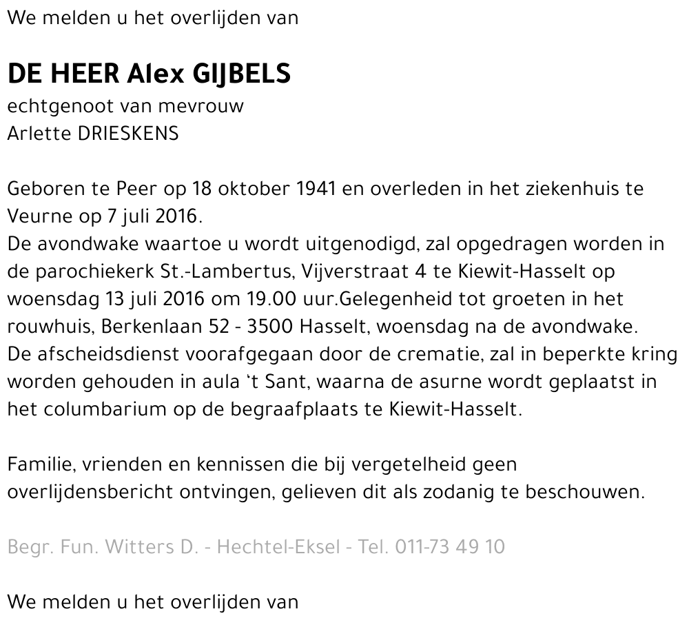 Alex Gijbels