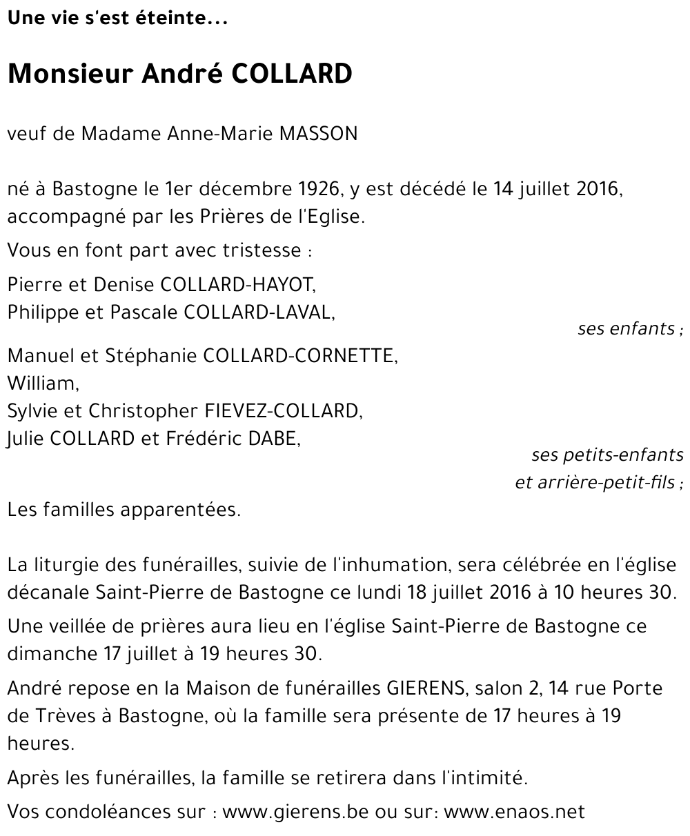 André COLLARD