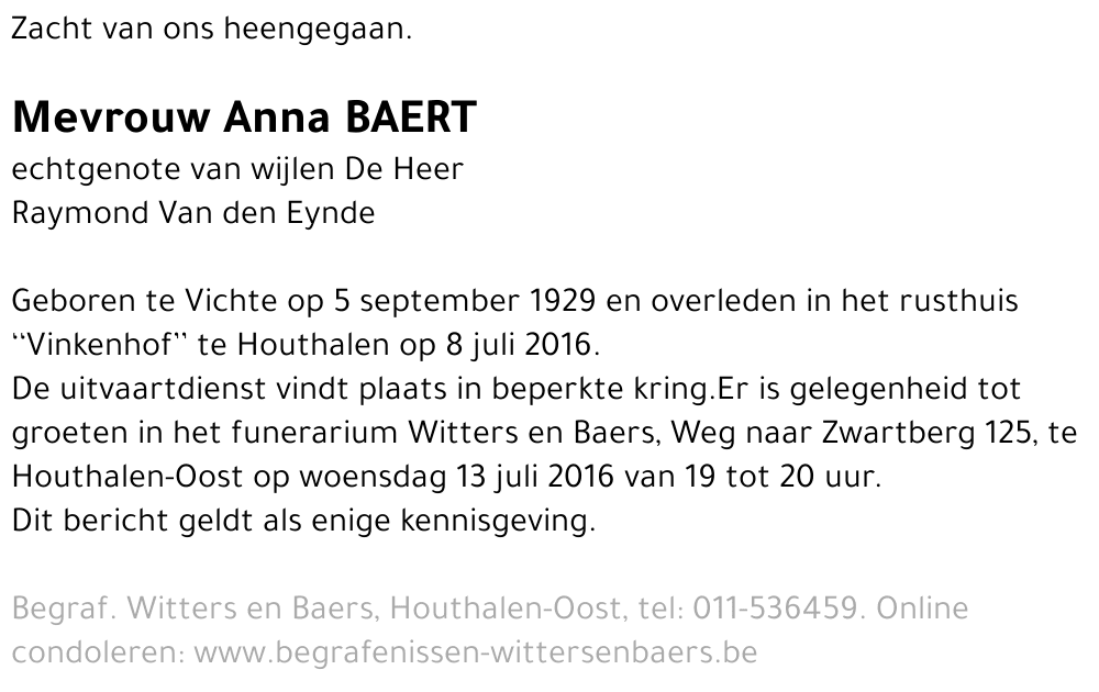 Anna Baert