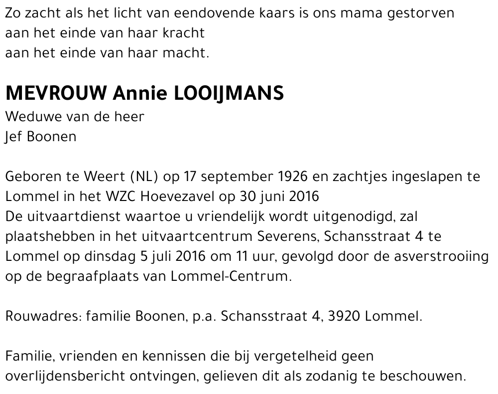 Annie Looijmans